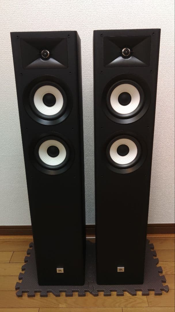 ワンオーナー 梱包たのメル便 JBL STAGE A170 ブラック 2本