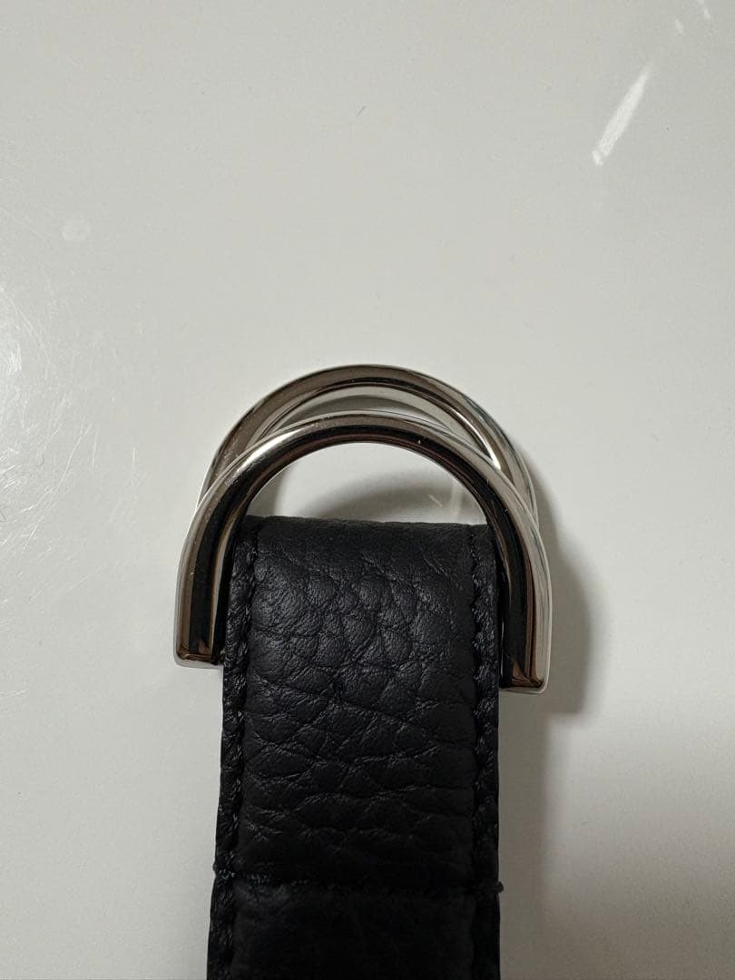 MB ULTIMATE FABRIC ダブルリングナローベルト　黒／Sサイズ