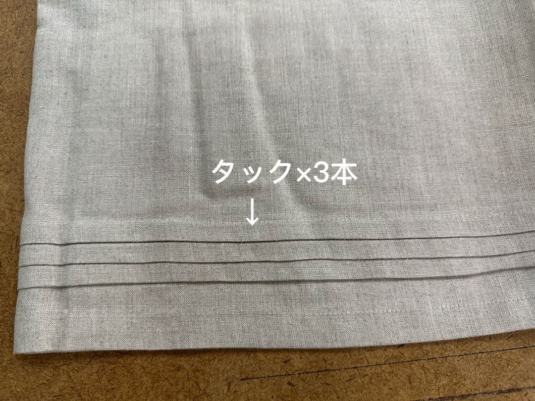 RALPH LAUREN 刺繍入り麻エプロン