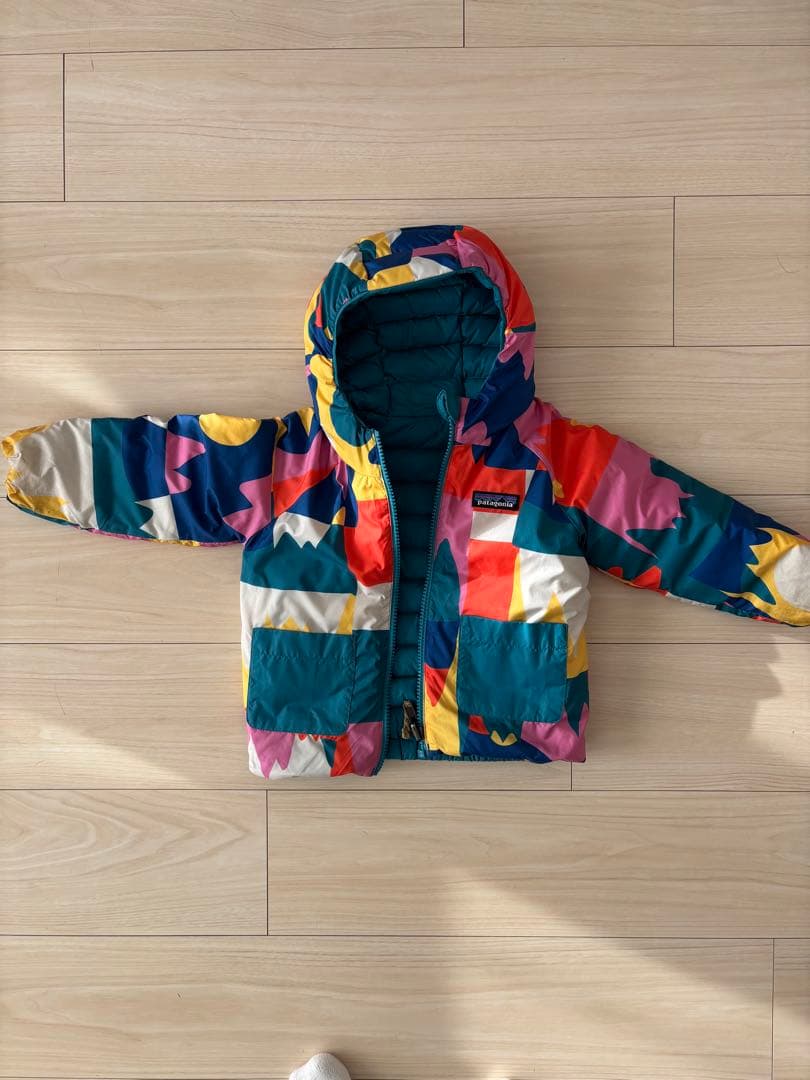Patagonia カラフル ダウンコート