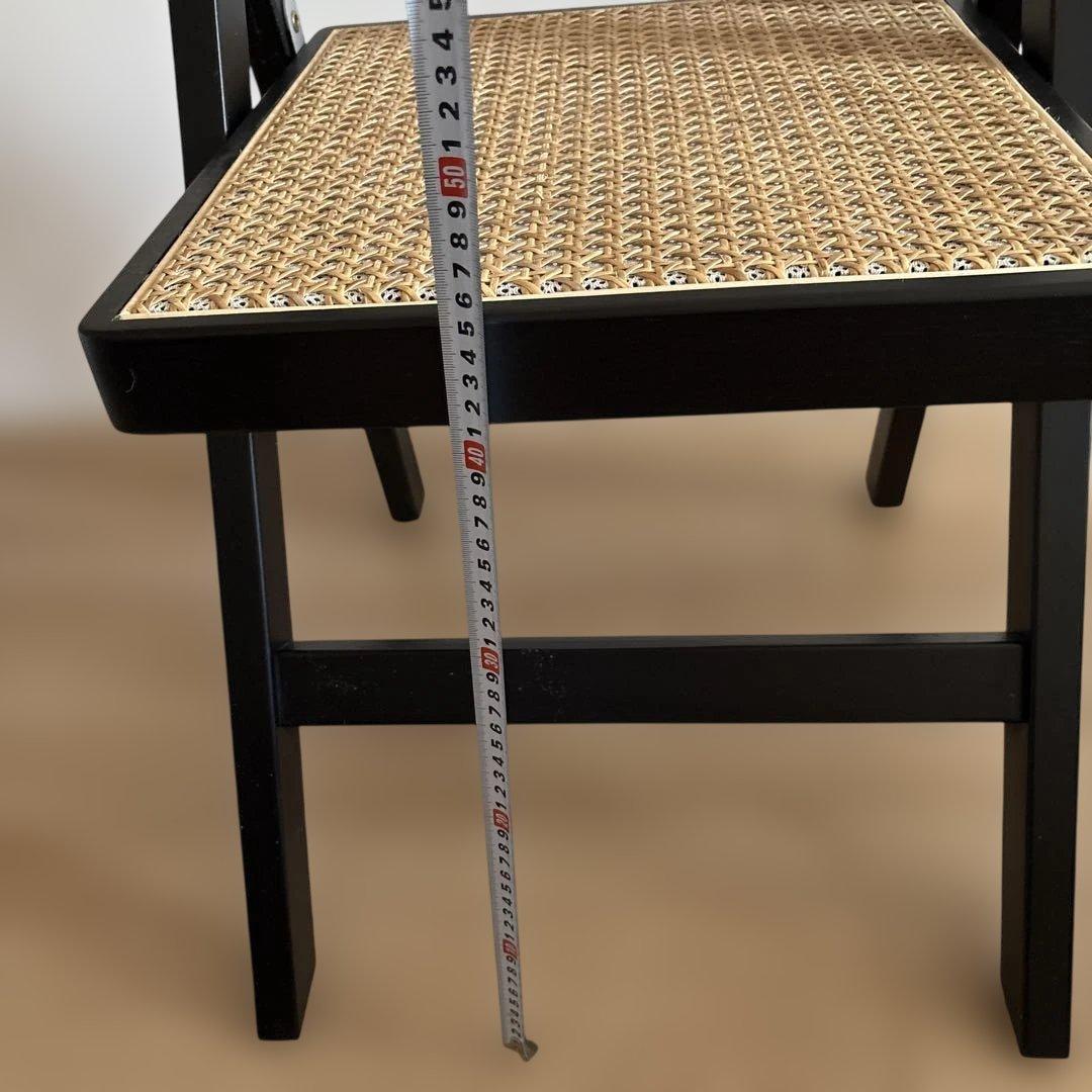 折りたたみ ラタンチェア 椅子 1脚 ART OF BLACK