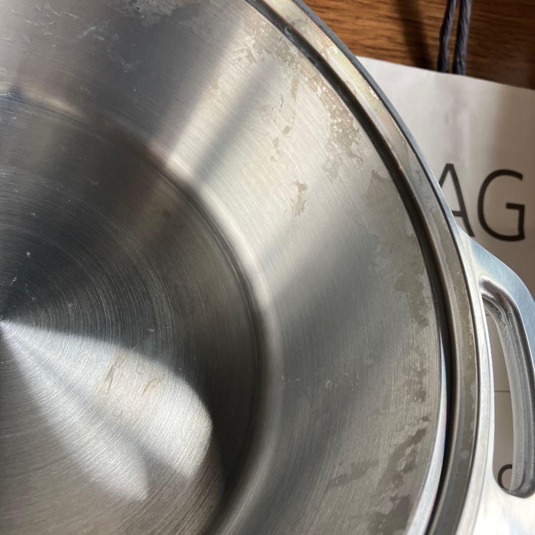 【1回使用】HALムスイ（KING） 無水鍋 20cm ／IH・ガス直火対応