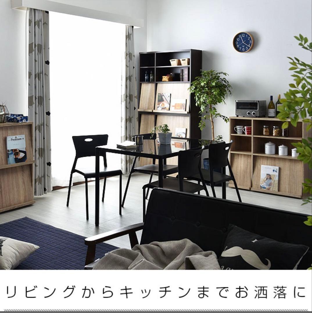 本棚 棚 収納棚 ディスプレイラック 木目調　オーク（最終値下げ）