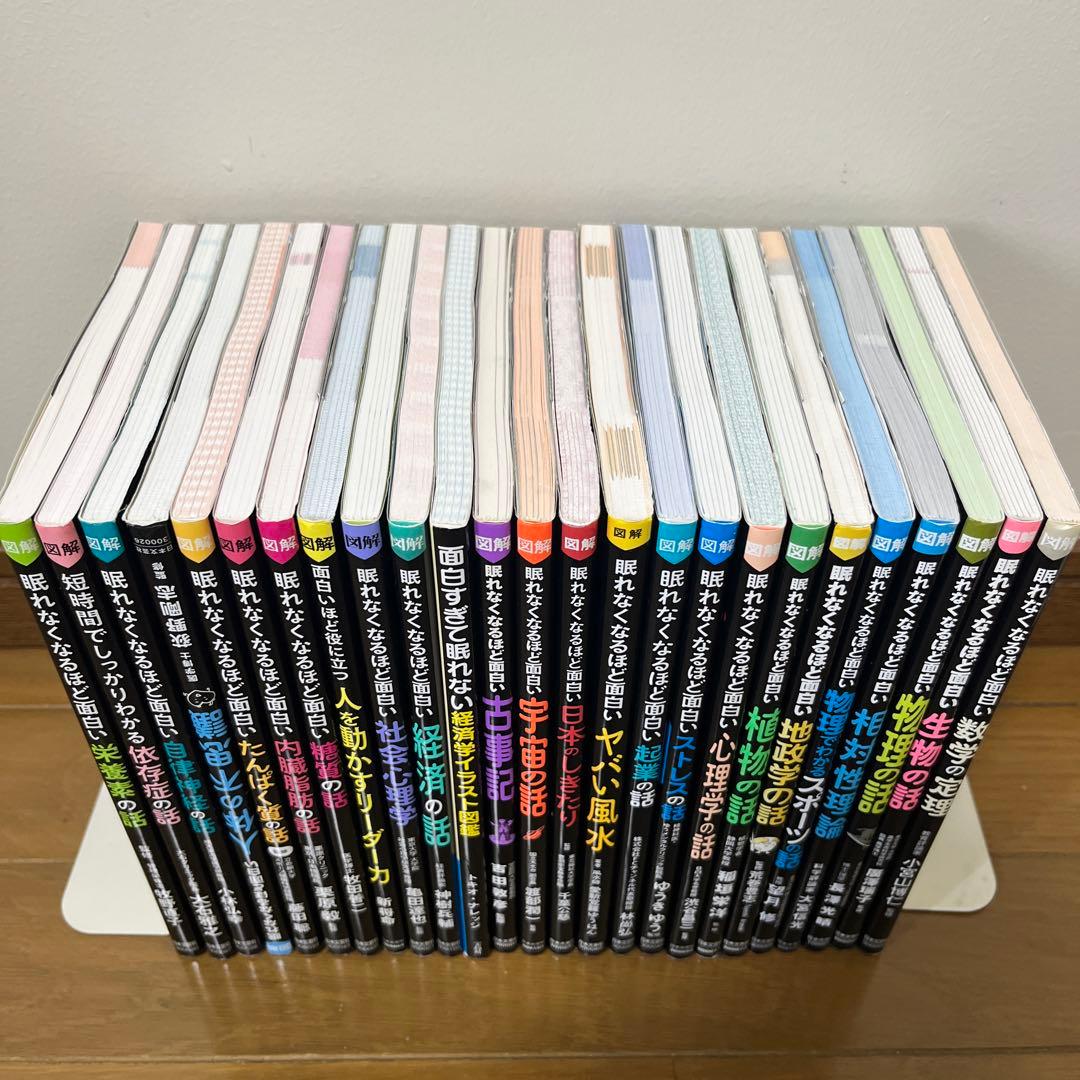 眠れなくなるほど面白い　人体の不思議　25冊