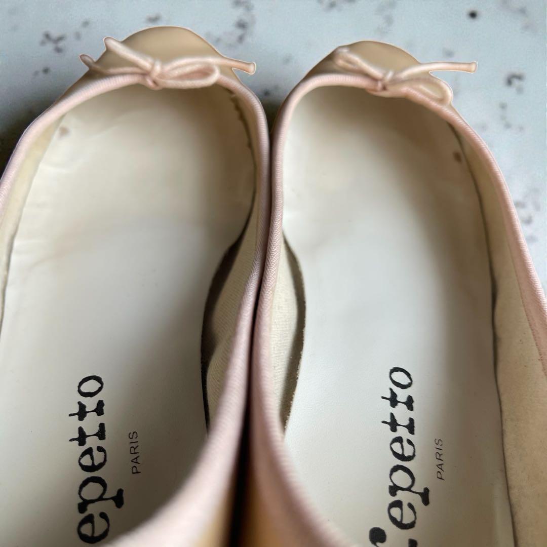 repetto Camille Ballerinas チャンキーベージュ38.5