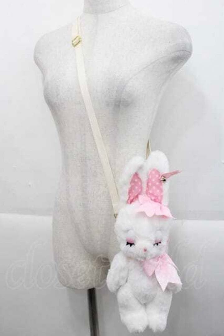 激レア　イベント参加者限定リリカルバニーぬいぐるみポーチ 白　ホワイト　バッグ