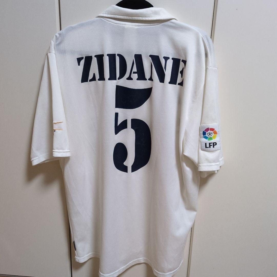 ジダン　レアル・マドリード　ユニフォーム