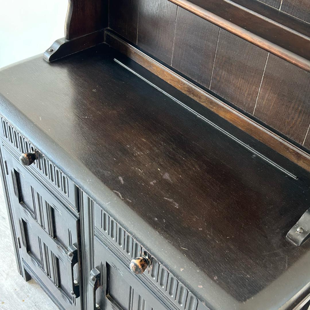 イギリス アンティーク　家具 ドレッサー カップボード ビンテージ 474A