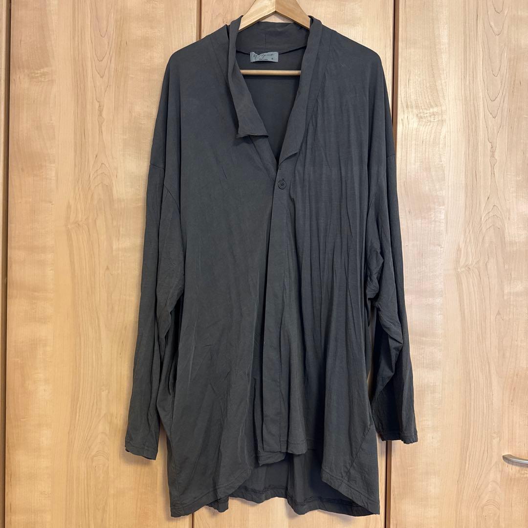 ゾウさん専用 Yohji Yamamoto ダークグレーオーバーサイズシャツ