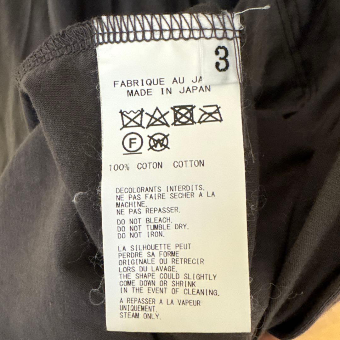 ゾウさん専用 Yohji Yamamoto ダークグレーオーバーサイズシャツ