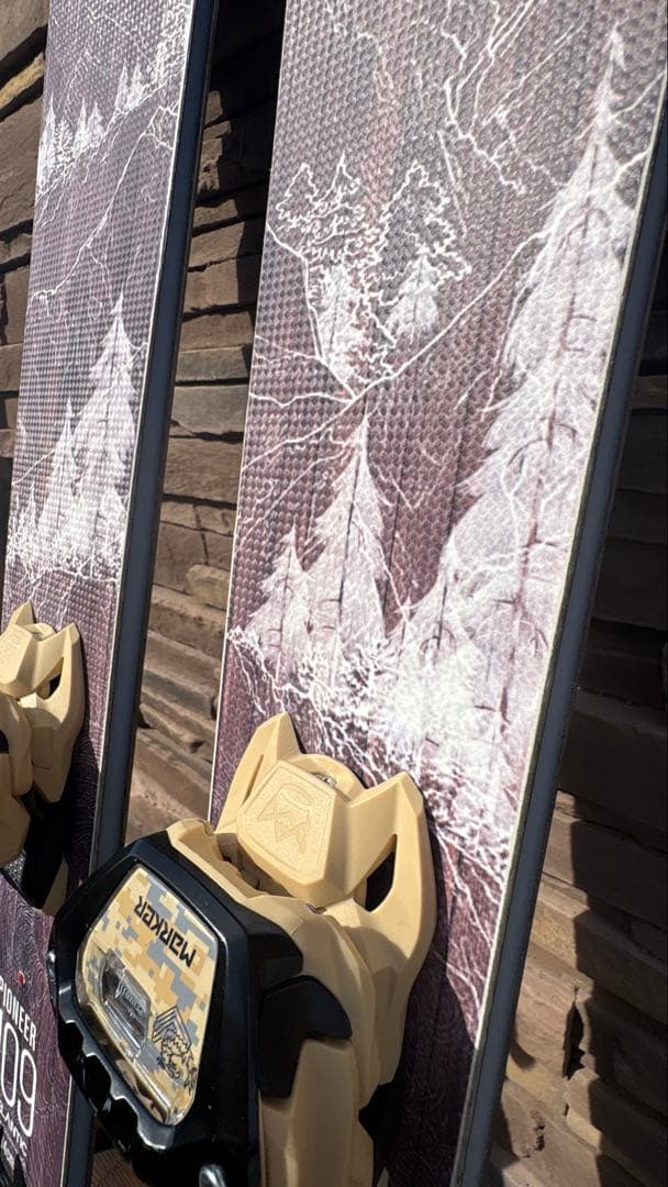 Icelantic Pioneer 109 スキー板 ビンディングセット