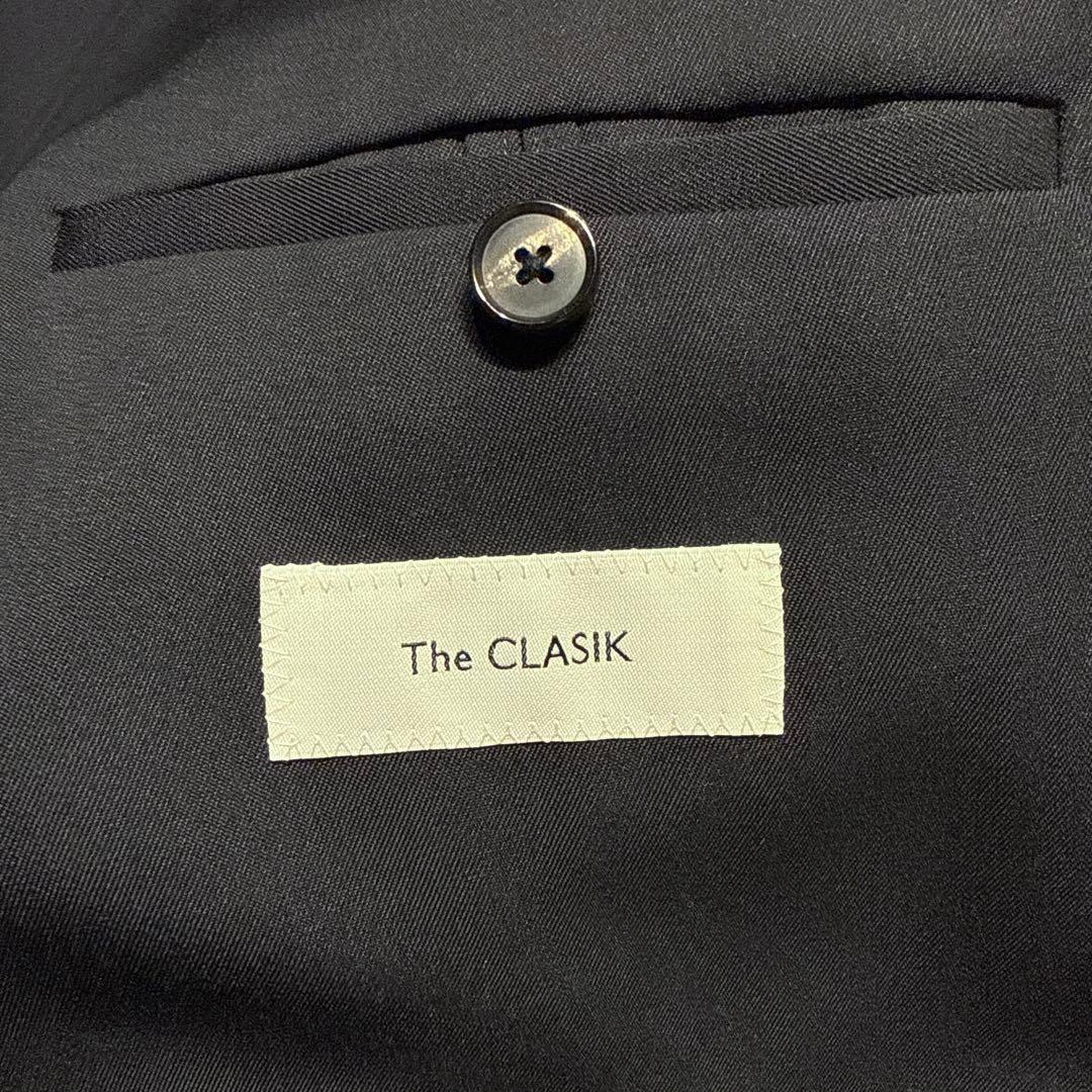 ザクラシックThe CLASIK BAL COLLAR PONCHO 48 美品