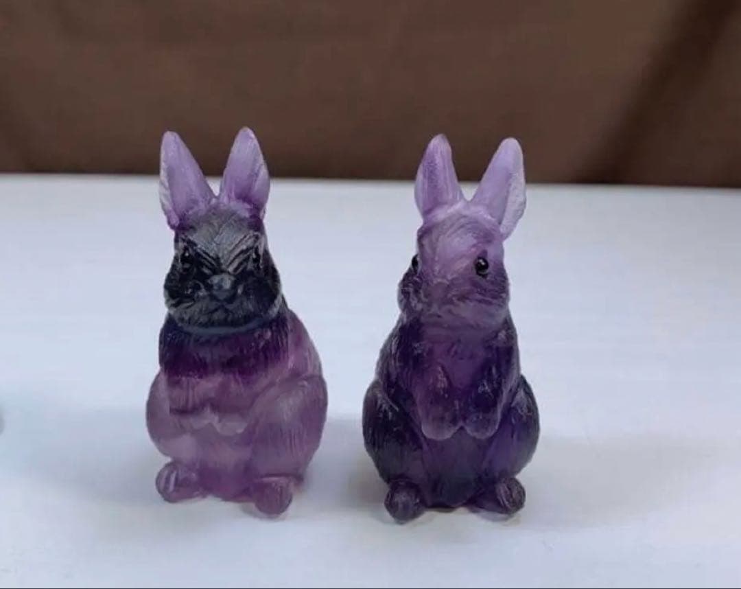 先行SALE☆フローライトうさぎさんの住処