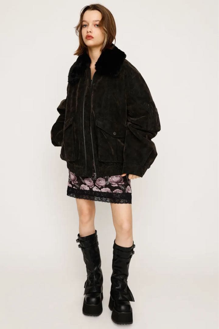 SLY WASHED PUFFER ブルゾン 美品