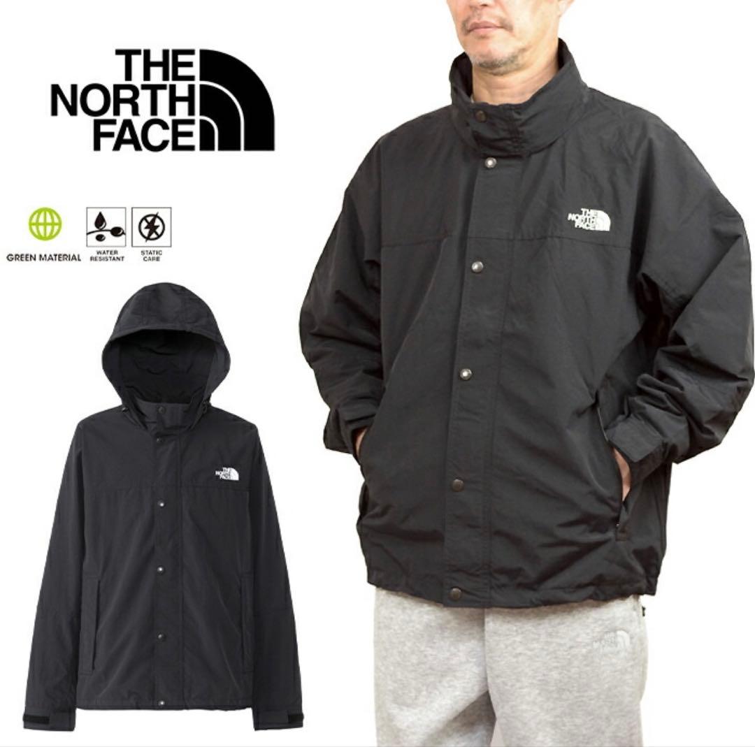 THE NORTH FACE 撥水フード付きマウンテンパーカーメンズXL