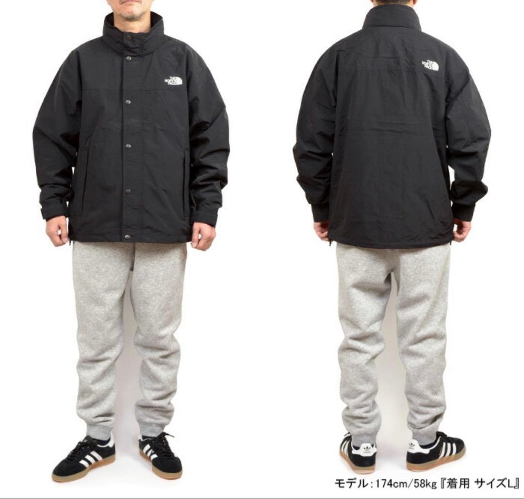 THE NORTH FACE 撥水フード付きマウンテンパーカーメンズXL