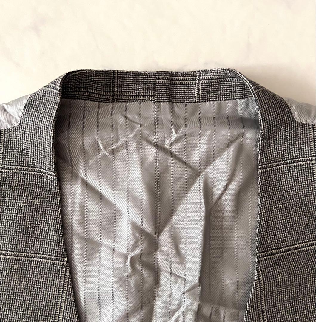 美品 トムフォード 大きいサイズ ベスト スーツジレ チェック 52 XXL相当