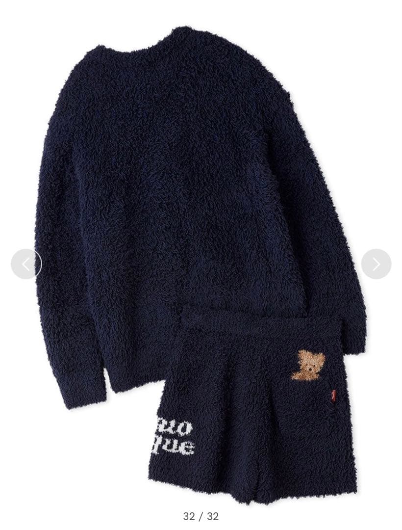 【ONLINE限定】ジェラートスノーベアジャガードプルオーバー＆ショートパンツ