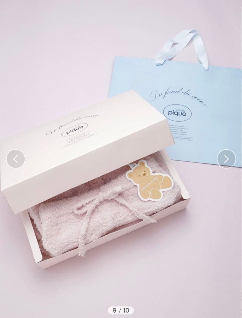 【ONLINE限定】ジェラートスノーベアジャガードプルオーバー＆ショートパンツ