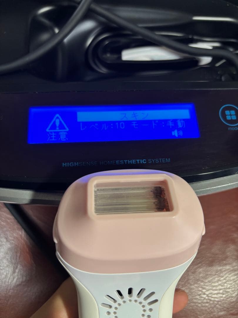 ケノン フラッシュ式脱毛器 ver:6.2