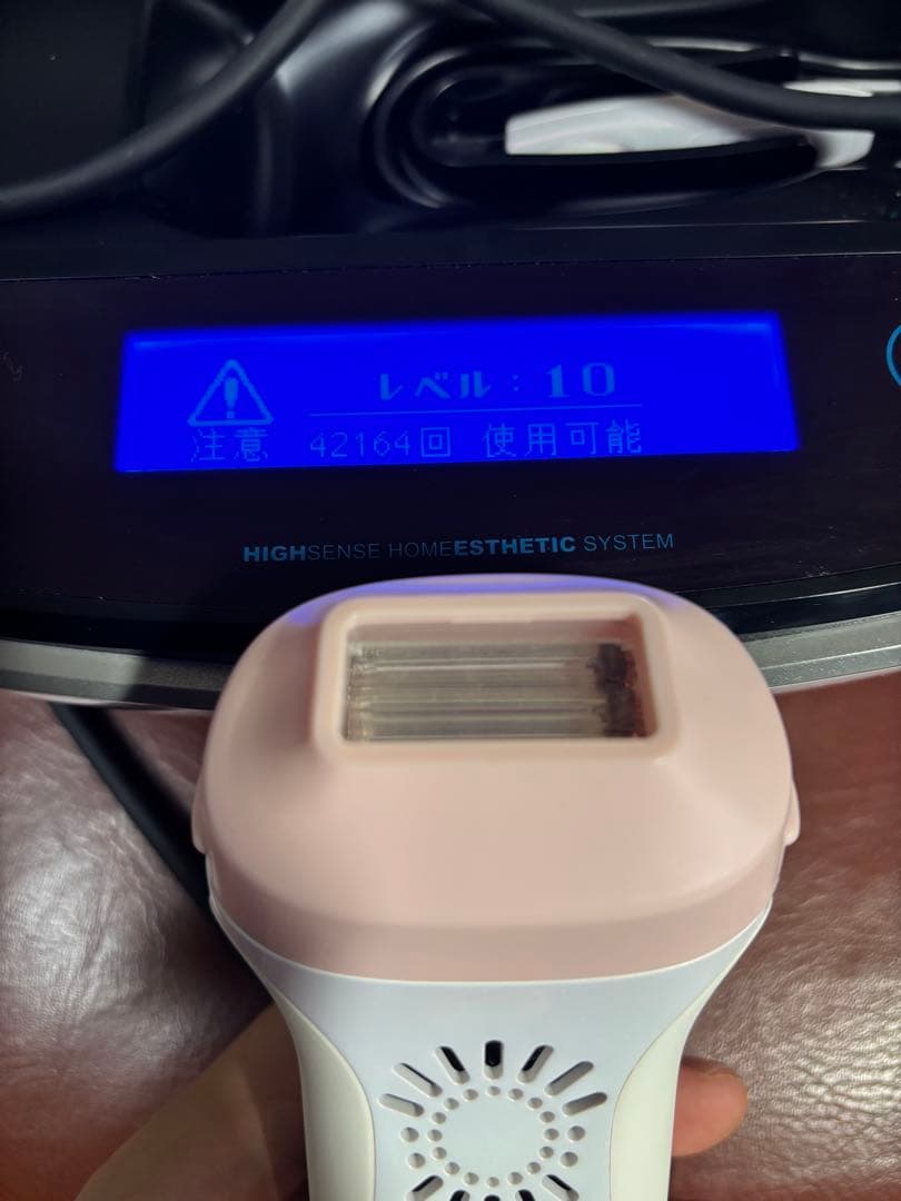 ケノン フラッシュ式脱毛器 ver:6.2