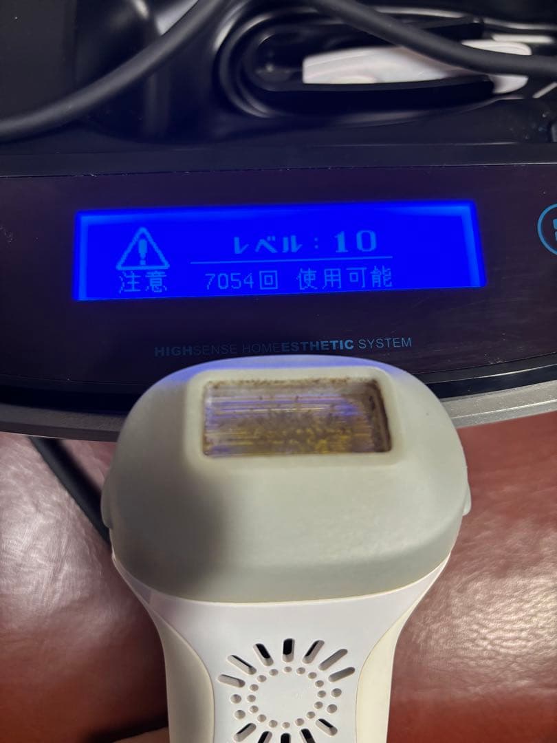 ケノン フラッシュ式脱毛器 ver:6.2