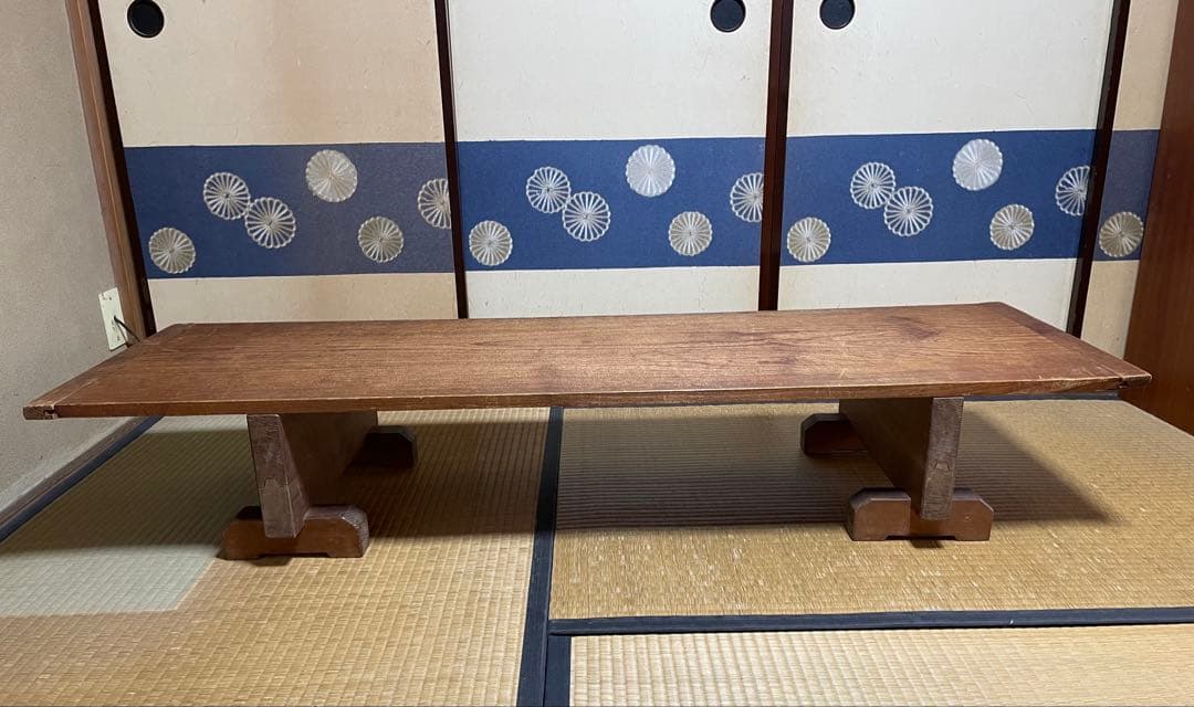 和裁 裁ち台[1 ] 裁板 1枚板　レトロ