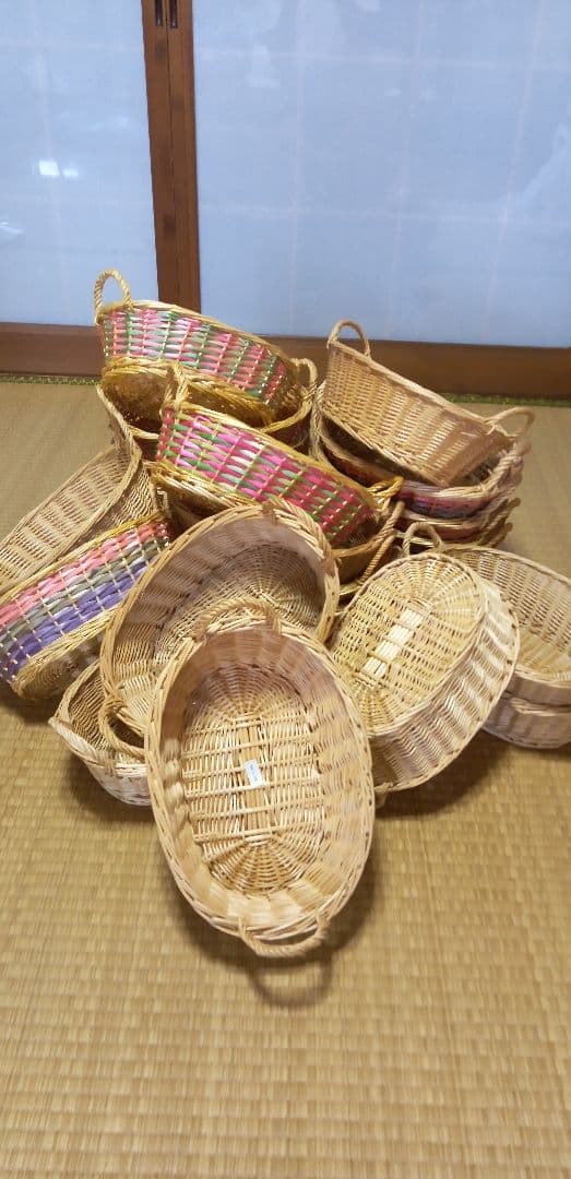 ＊籐かごセット　22個