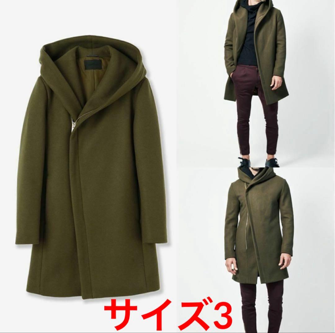 ⭐️定価11万円 美品 ジュンハシモト ダブルラップコート サイズ3