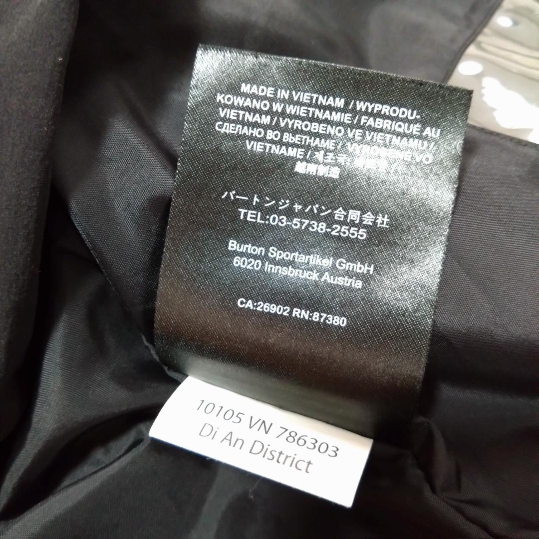 BURTON　ak　スノーウェア　ゴアテックス　スノーボード　スキー　M　青白黒