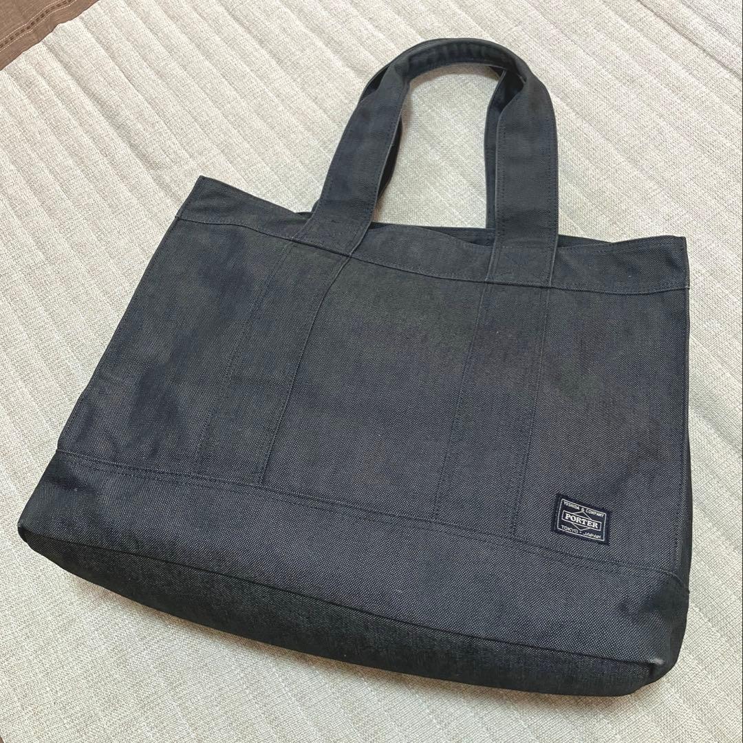 【USED】吉田カバン　ポーター　PORTER トートバッグ　スモーキー