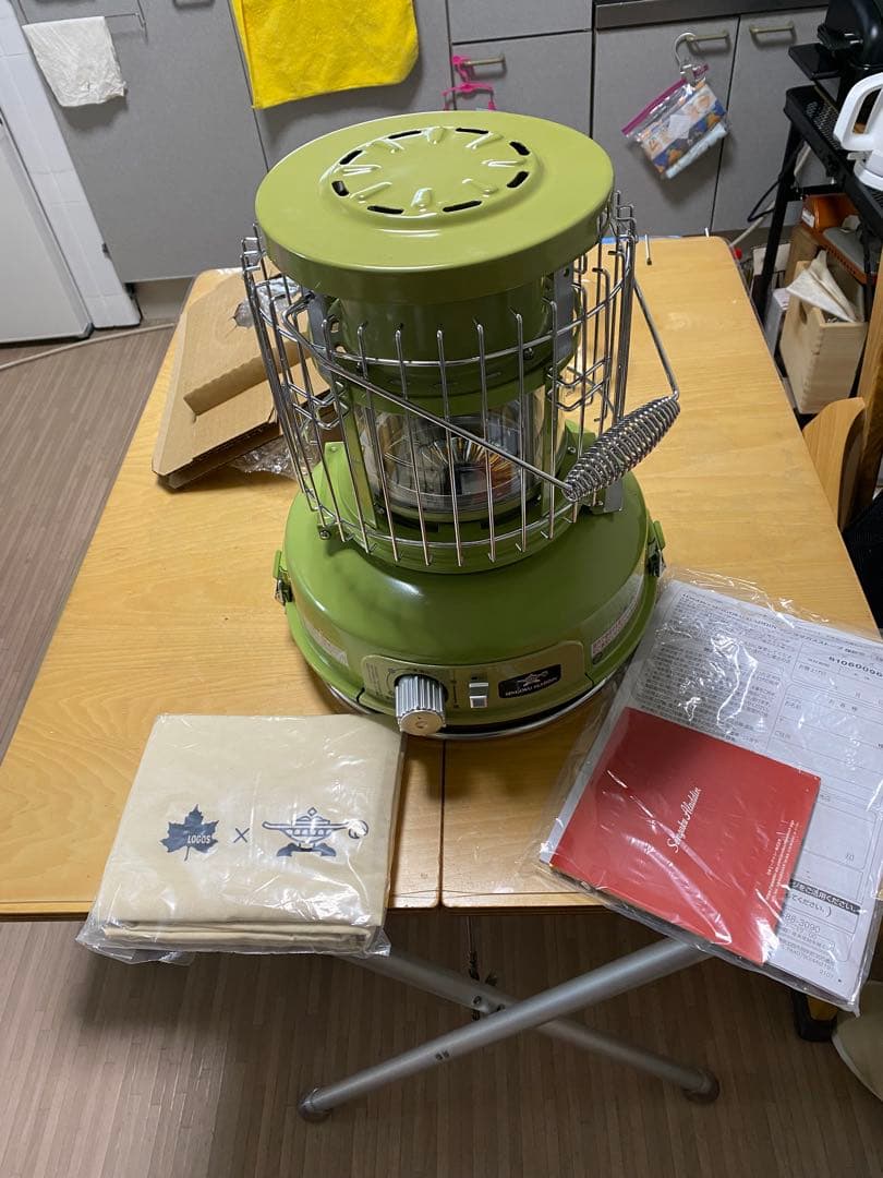 LOGOS アラジン　パラマガスストーブ グリーン