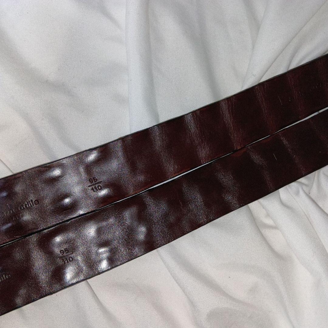 アンドレアダミコ　クロコダイルベルト　２本セット