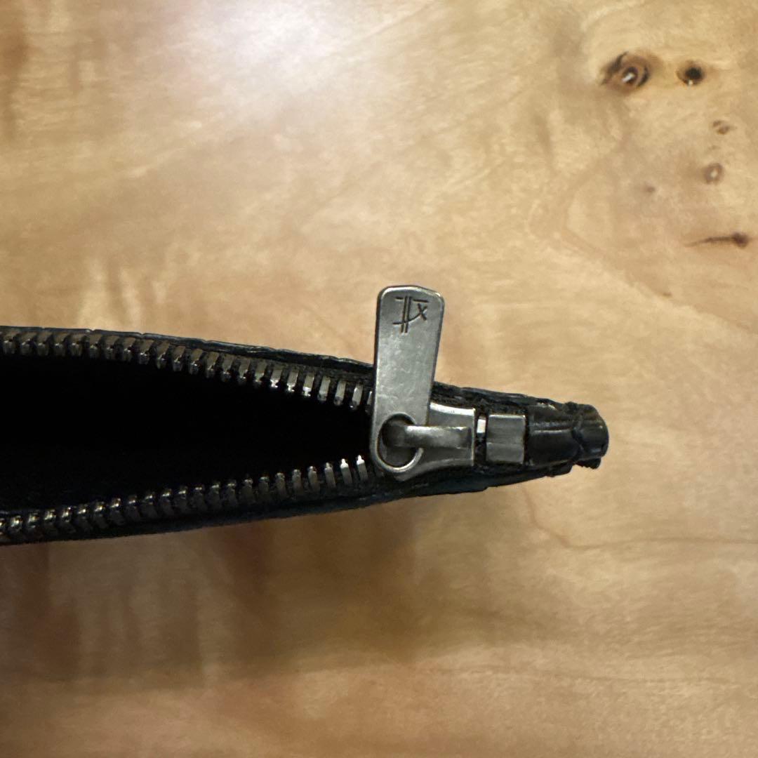 クロコダイルレザー ケース ブラック