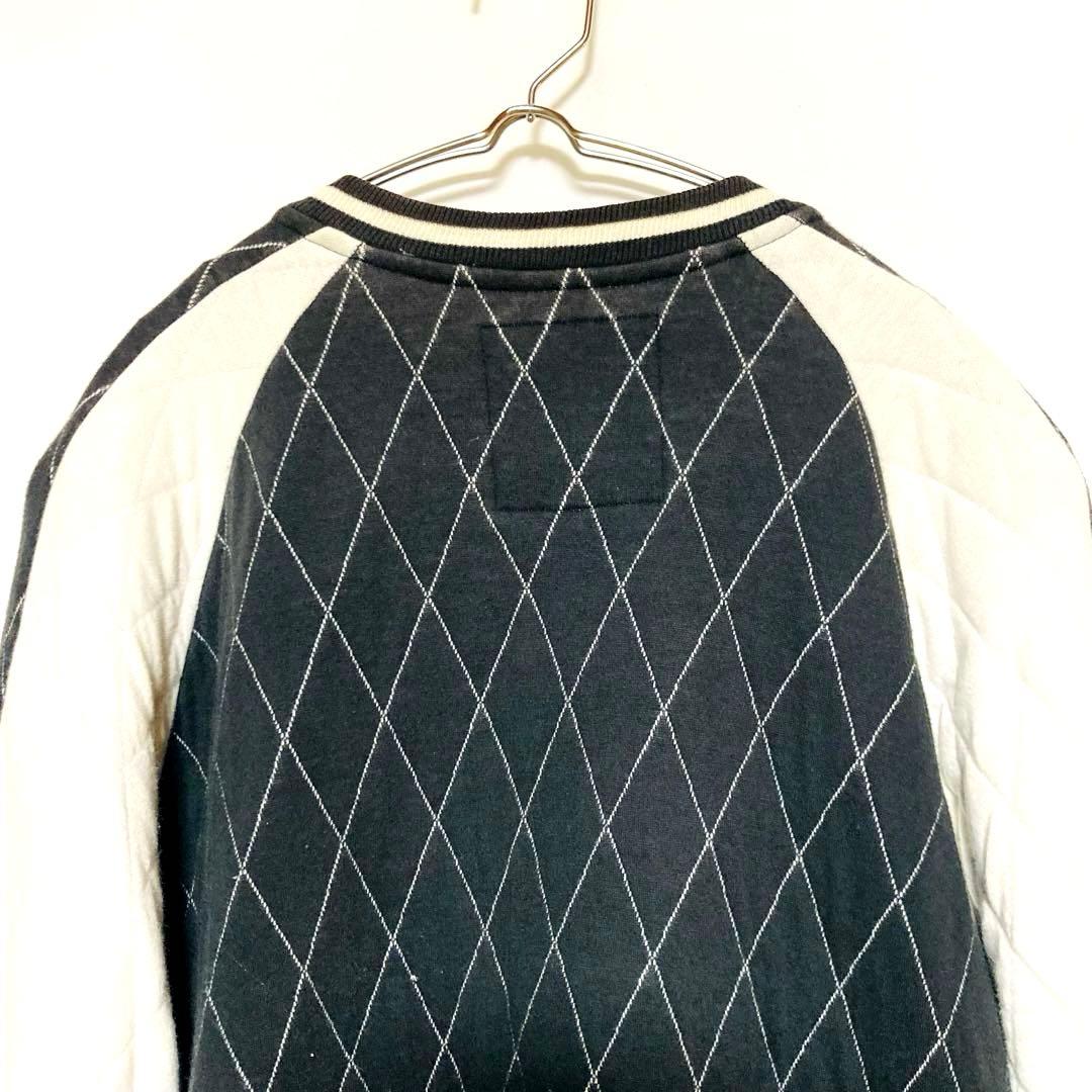 x*x様 コアファイター 顔虎 刺繍 スカジャン XLサイズ キルティング 白