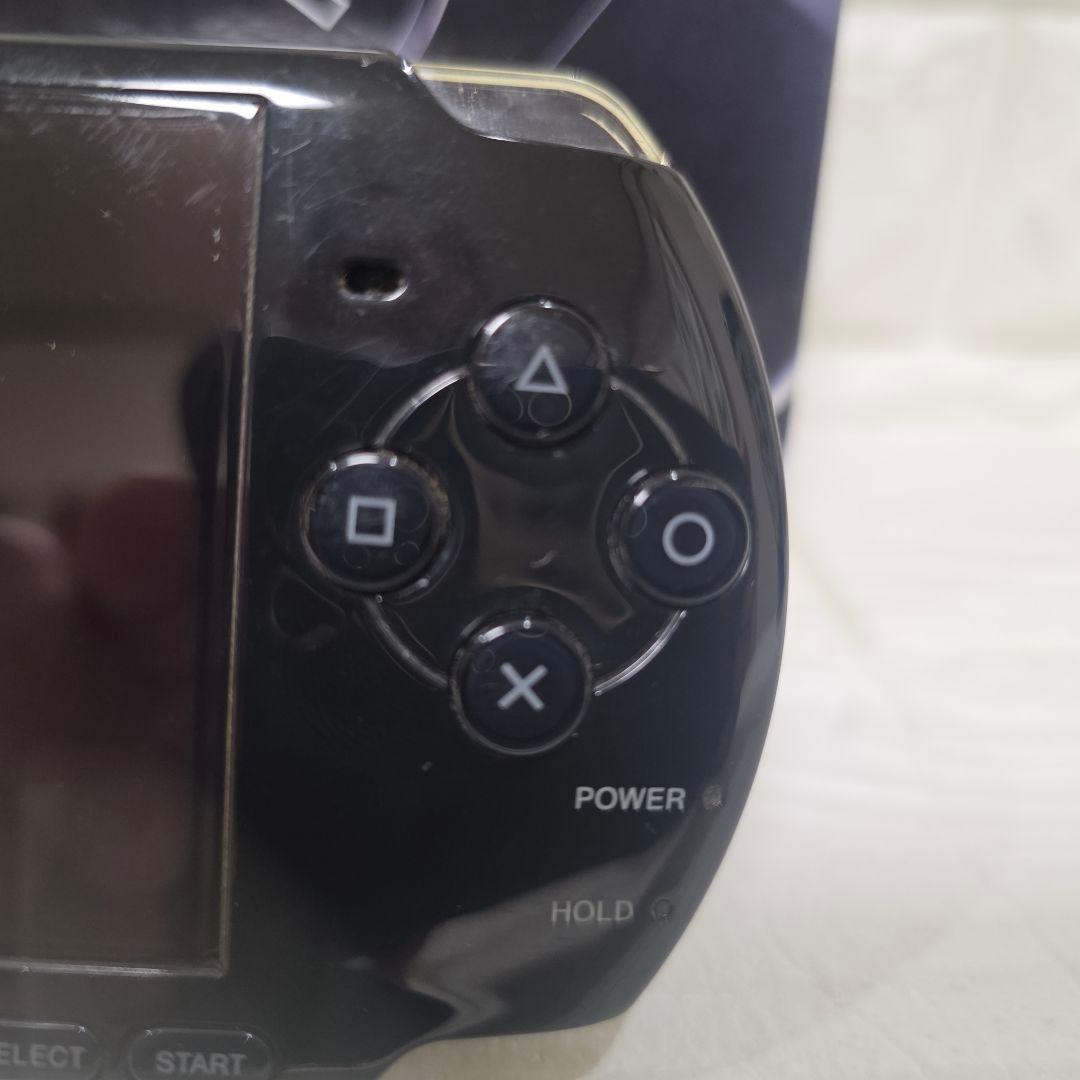 228】焼けあり】【完品】PSP 3000　ピアノブラック　箱付き　新品電池