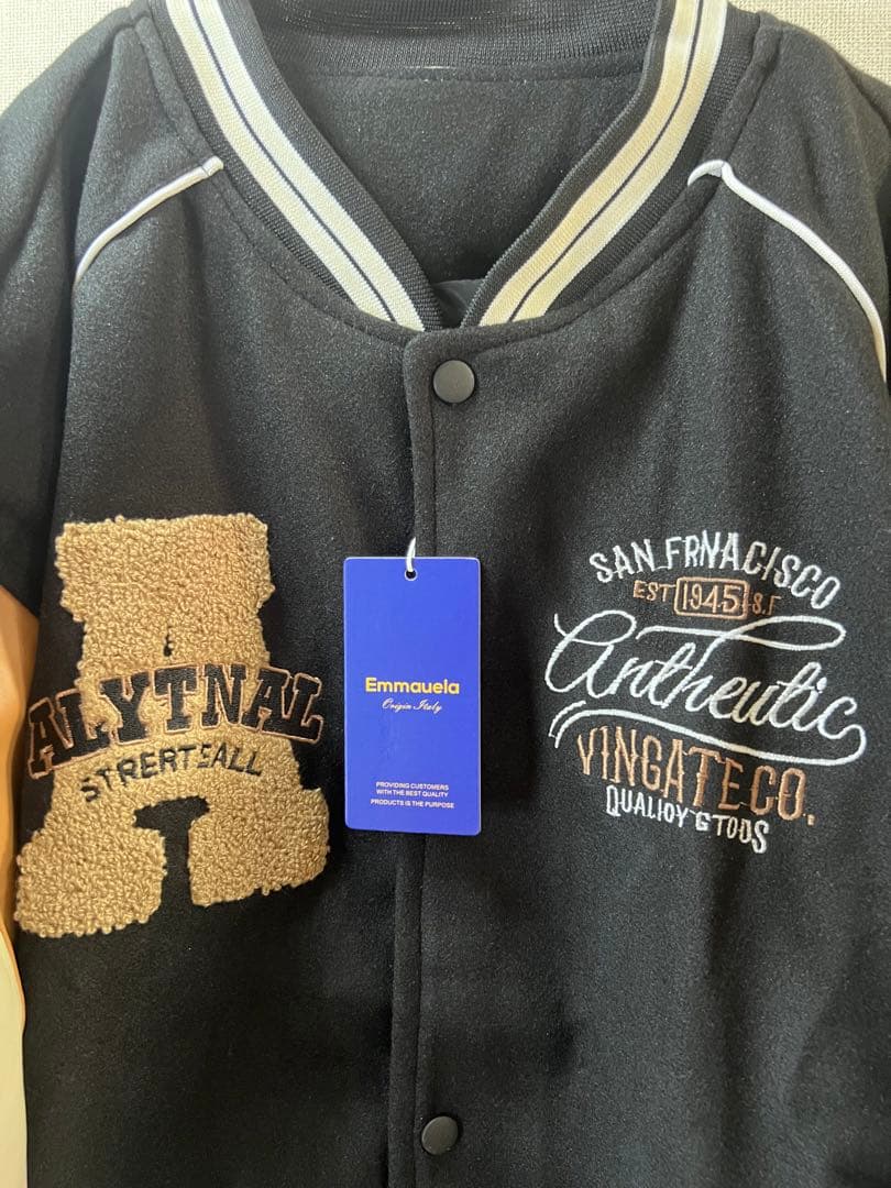 ★お洒落！定価6.1万円イタリア製Emmuwela スカジャン風ジャケット