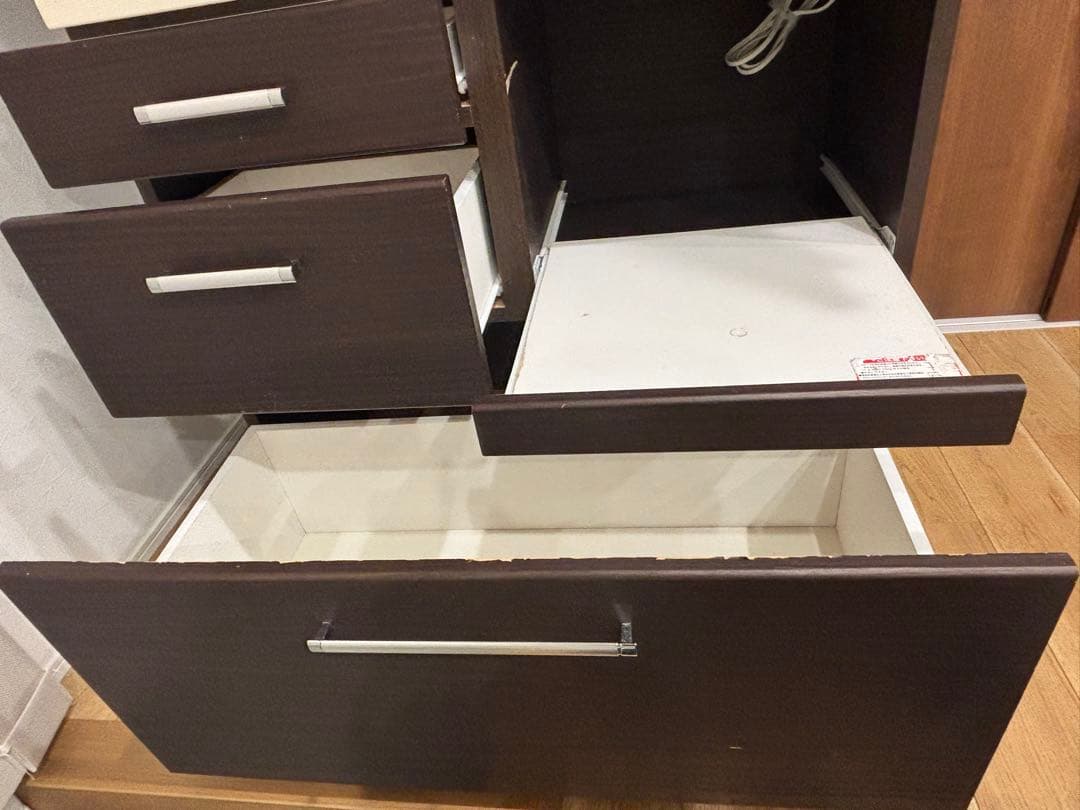 ニトリ　食器棚　キッチンボード