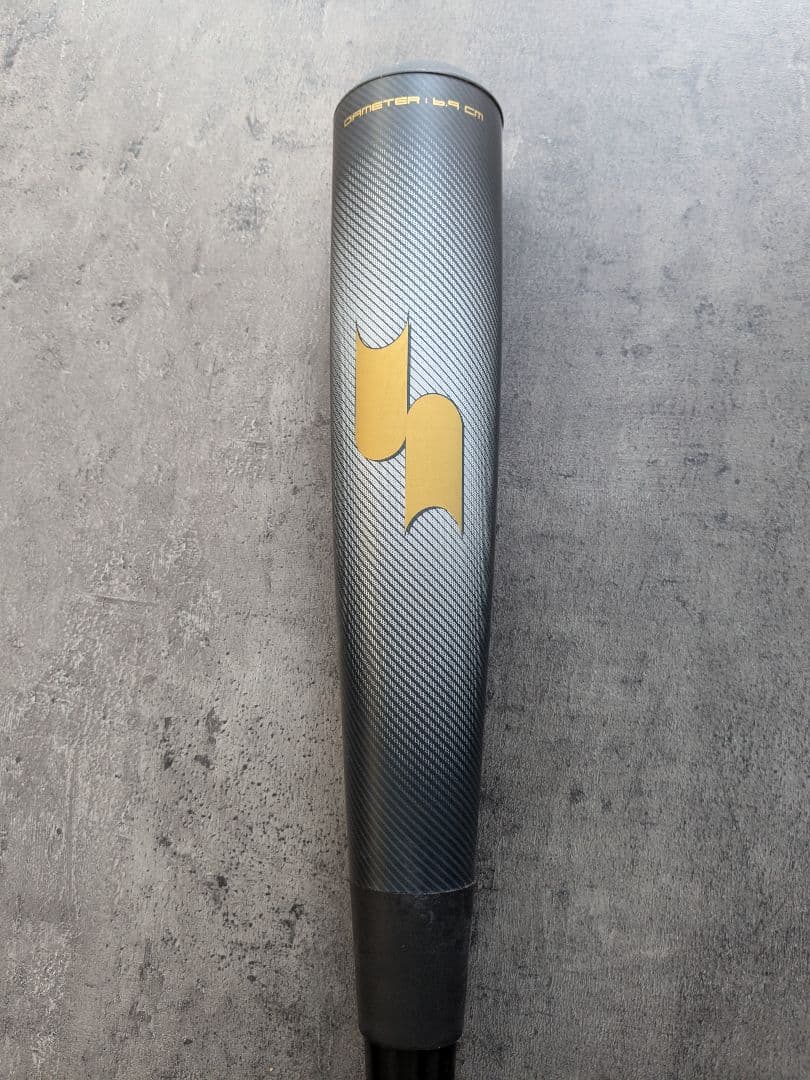 SSK MM23 軟式バット グレー バットカバー付き