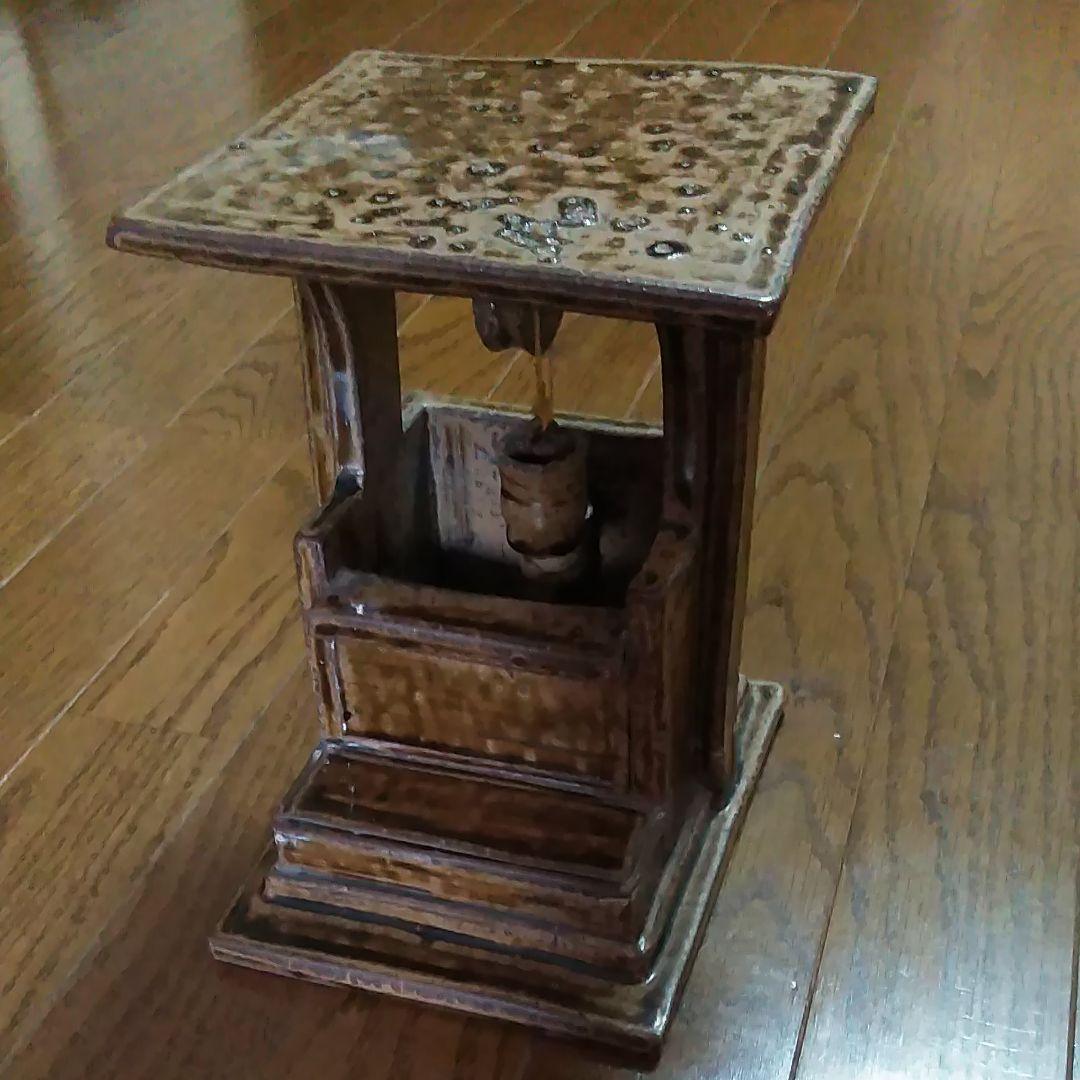 花瓶花入丹波焼井戸風変わり陶芸置物オブジェインテリア