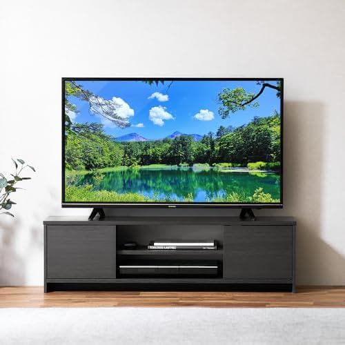 【47インチまで対応】アイリスオーヤマ テレビ台 『隠せる収納』 AVボード m