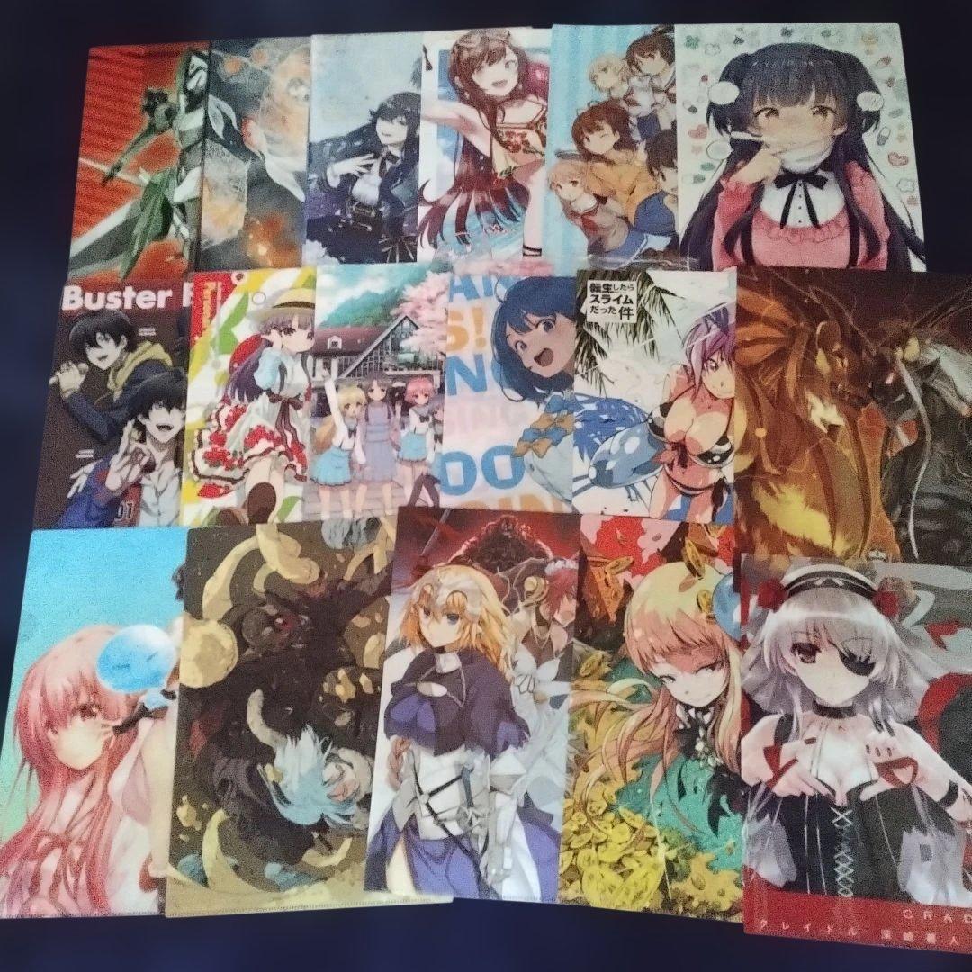 300枚　クリアファイル　アニメグッズ　ノンジャンル　まとめ売り