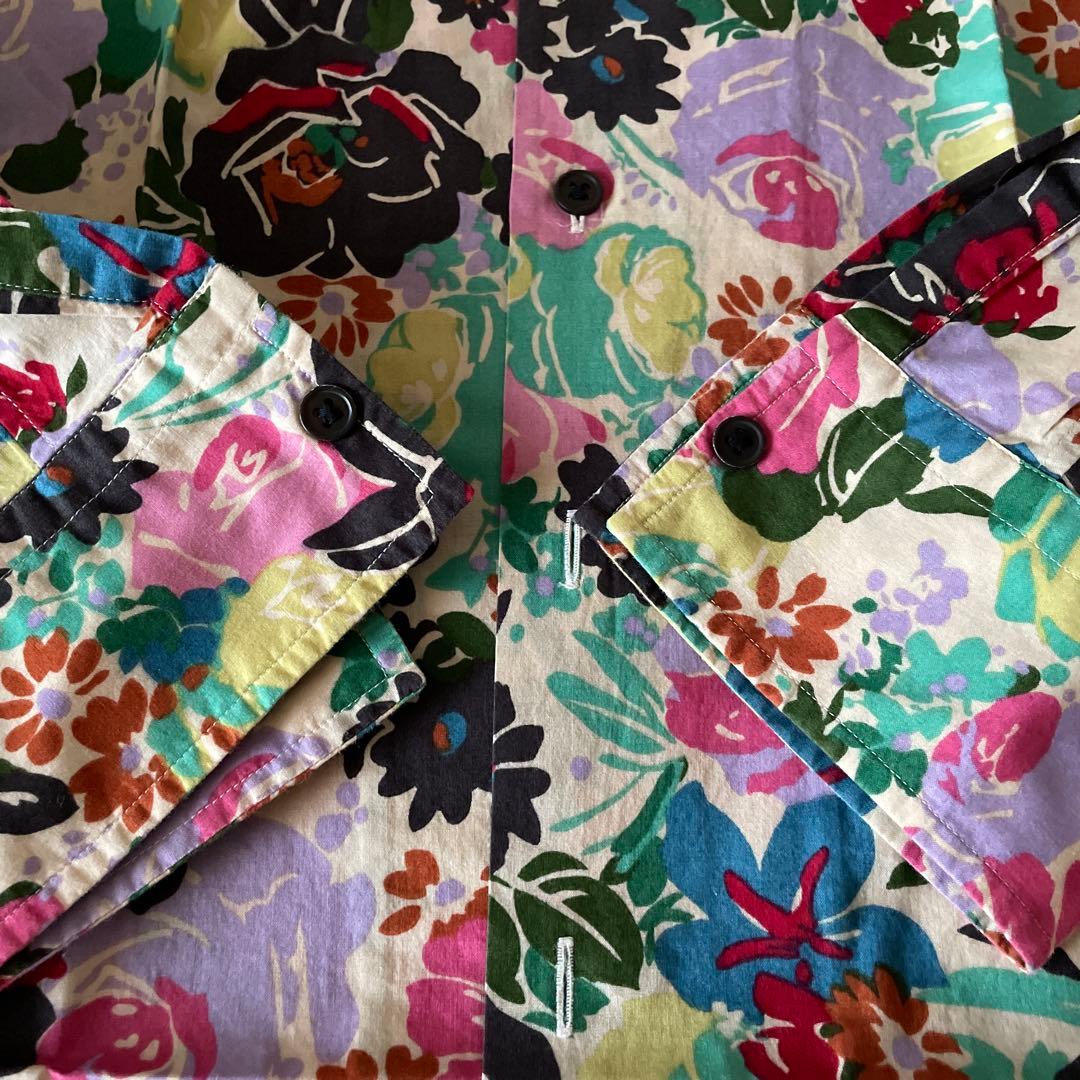 【極美品】Paul Smith ポールスミス　花柄シャツ　M コットン100%