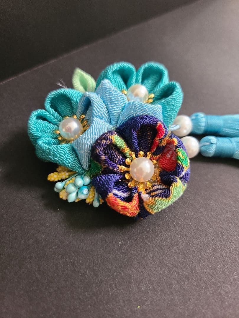 ハンドメイド　成人式　七五三　結婚式　卒業式　入学式　日本髪　髪飾り  髪留め