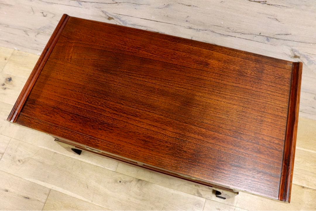 GMIS38A○李朝家具 机 文机 ライティングデスク 飾り台 引き出し ア