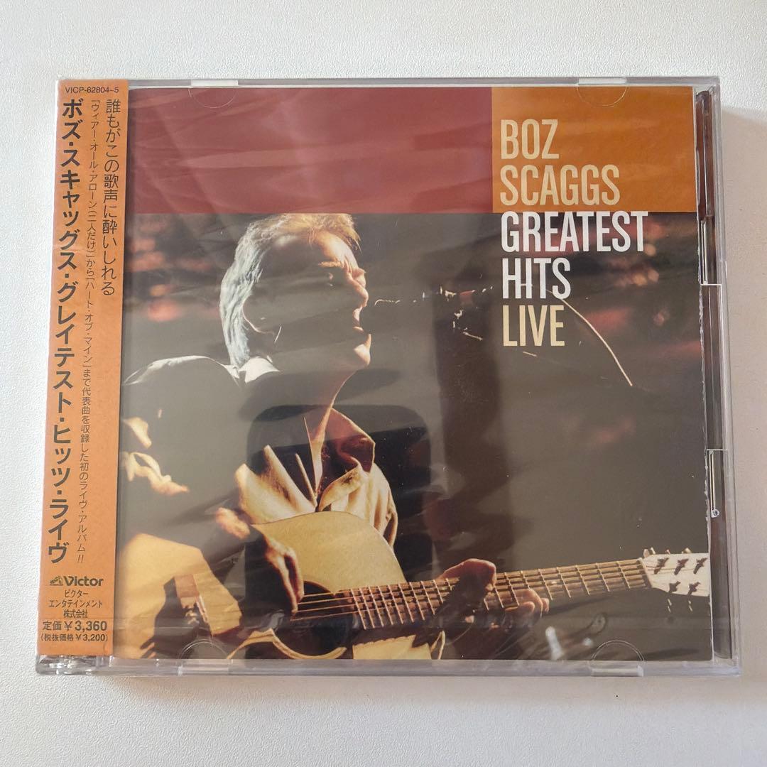 洋楽 Boz Scaggs Greatest Hits Live CD