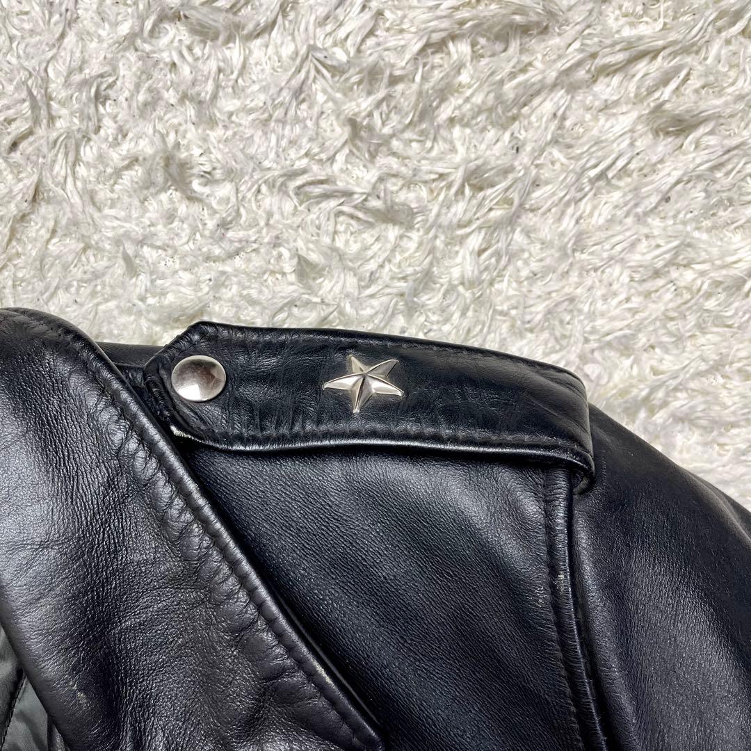 ✨入手困難/極美品✨ショット ワンスター ダブルライダース レザージャケット