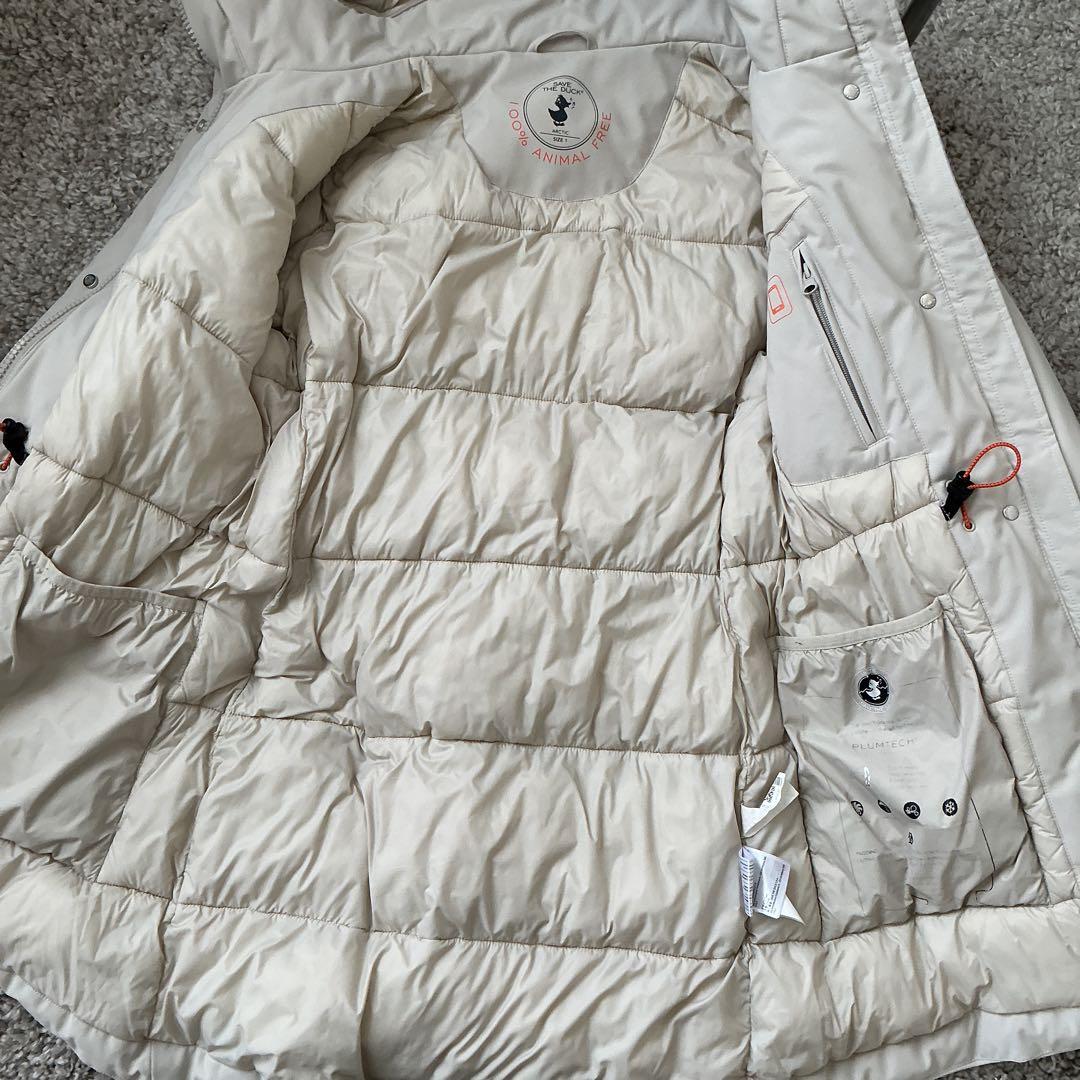 SAVETHEDUCK 上位モデル ポリエステルダウン ホワイトベージュ