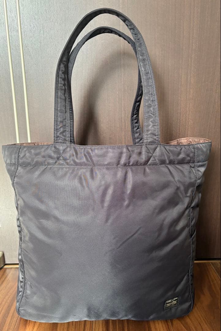 ポーター クリーム トートバッグL ブラック　美品　大人気