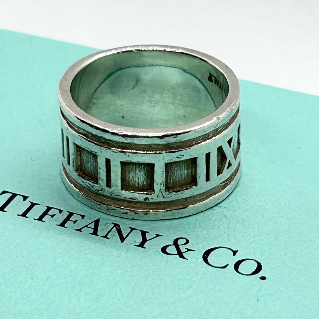 TIFFANY ティファニー アトラス リング SV925 約15.5号 ワイド